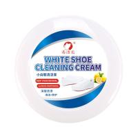 White Shoe Cleaning Cream Shoe Cleaner 260g Large Capacity Stain Removal Cream With Sponge Multi-functional Water-free Cream For White Shoes Sneakers supple