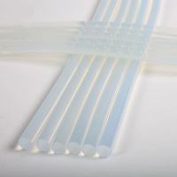 【LZ】❍  Transparente de alta viscosidade Hot Melt Glue Stick DIY Craft Toy Repair Tool 11mm 10Pcs