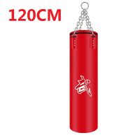 Fitness PU Empty Punching Bag Kick Boxing Heavy Training Bag Muay Thai Martial Arts Karate Hanging Sandbag for Kid Adult Teenage