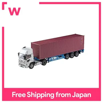 AmiAmi [Character & Hobby Shop]  Tomica Limited Vintage NEO LV-N292a Hino  Profia 40ft Marine Container Trailer (Toho Car Corporation TC36H1C34)  (Silver)(Released)