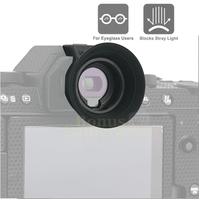 ke-xs10-ยางรองตาสำหรับกล้องฟูจิ-x-s10-x-s20-x-t200-ทำจากซิลิโคน-จึงมีความนุ่มนวล-ติดตั้งง่าย-โดยเสียบตรง-hotshoe-ของกล้อง
