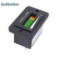 Voltmeter Baterai รถตะกั่วกรดเครื่องทดสอบแรงดันไฟฟ้าแบตเตอรี่กันน้ำสำหรับมอเตอร์ไฟฟ้ารถ12V/24V/48V