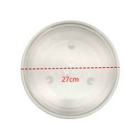 Microwave Oven Microondas 27cm Glass Plate Y style Hole Plates for Galanz Microwave Oven Parts Accessories