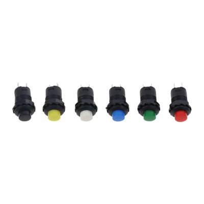 【HOT】☌✠ 10Pcs/lot 12mm OFF- ON Push 3A/125VAC 1.5A/250VAC Momentary or Self-Lock Swtich