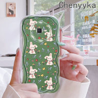 Chenyyyka เคสปลอกสำหรับ Samsung J7แบบนิ่มลายดอกไม้กระต่าย2 J2ไพรม์ J7เคสมือถือกันกระแทกแบบใสสุดสร้างสรรค์เคสซิลิกาเจลป้องกัน