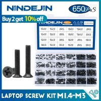 650 ชิ้น countersunk หัวแบนฟิลลิปมินิสกรูชุด M2 M2.5 M3 เหล็กคาร์บอนคอมพิวเตอร์โน๊ตบุ๊คแล็ปท็อปสกรูชุดสำหรับ HP Lenovo