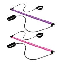 Resistance Bands and Toning Bar Home Gym Exercise Equipment Resistance Bands Bar and Home Workout Equipment for Womens Fitness good