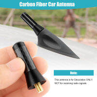 【ราคาถูก】3.5cm Carbon Fiber Screw Aluminum Car Short Decoration Antenna Universal