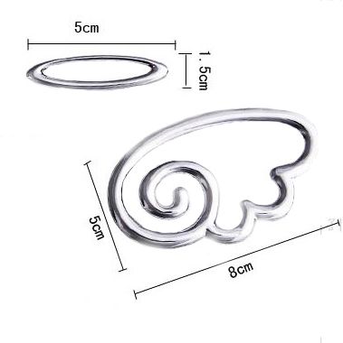 สติ๊กเกอร์-3d-ติดโลโก้รถยนต์-รูปปีกนางฟ้า