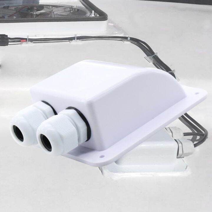 new-roof-wire-entry-gland-box-solar-panel-cable-motorhome-caravan-boat-junction-box