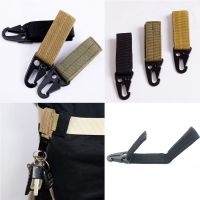 SBTJVA กลางแจ้ง ไนลอน สายรัด เกี่ยวกับยุทธวิธี Molle Buckle คลิปคาราไบเนอร์ ตะขอกุญแจ เข็มขัดแขวน