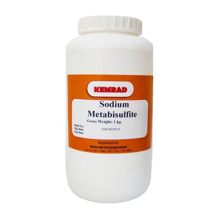 Sodium Metabisulfite Food Grade 1 kilo Lazada PH