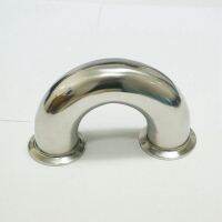 38mm O/D 1.5 Tri Clamp 304 Stainless Steel Sanitary 180 Degree Return Bend Three Clover Pipe Fitting For Homebrew