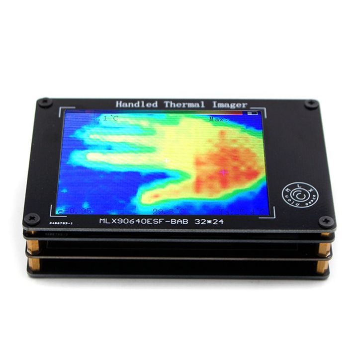 mlx90640-digital-infrared-thermal-imager-plastic-metal-as-shown-3-2-inch-tft-screen-lcd-display-ir-thermograph-camera