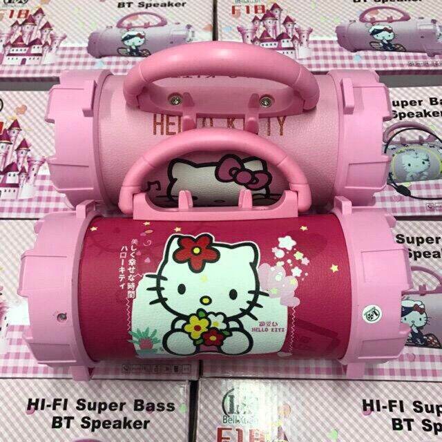 Bluetooth Speaker Hello Kitty WIRELESS Speakers F18 3Inch HIFI Super