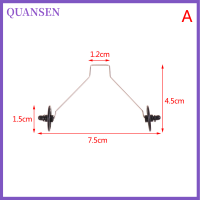 QUANSEN 1ชุดโฟมมือโยนเครื่องร่อน Landing Gear Kit พร้อมอุปกรณ์เครื่องบินล้อ