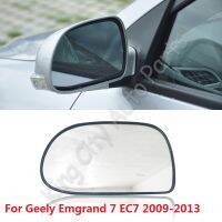 T013 CAPQX สำหรับ Geely Emgrand 7 EC7 2009-2013พร้อมระบบทำความร้อนมุมมองกรอบโครเมี่ยมตกแต่งไฟท้าย Cermin Kaca เลนส์ย้อนกลับมองหลังด้านข้าง