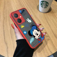 เคสสำหรับ Vivo Y27แฟชั่นลายการ์ตูนน่ารักเคสโทรศัพท์มือถือมีน้ำค้างแข็งโปร่งใสคลุมทั้งหมดกันกระแทกเคสโทรศัพท์กล้องปกป้อง