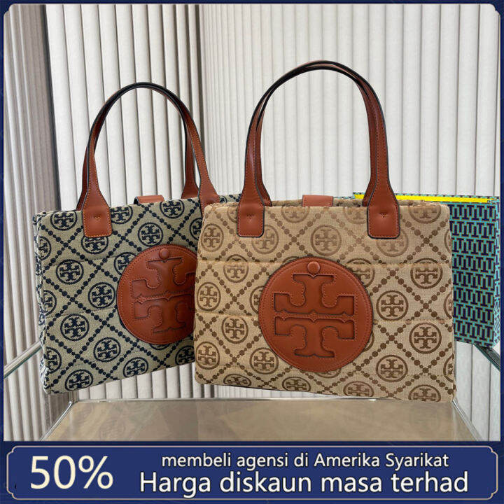 Tory Burch TB Màu Mới Khớp Túi Mua Sắm Túi Tote Túi Đeo Vai Chính Hãng |  