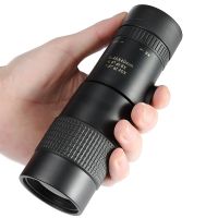 ZZOOI 8-40X40 High Power Monocular High Definition Telescope Portable Outdoor Camping Hunting Tourism Night Vision Telescope