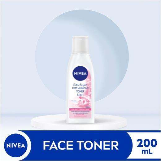 NIVEA Face Cleanser Extra Bright Pore Minimising Toner Brightening Face