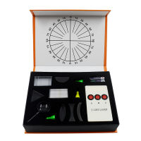 Physical Optical Kit Laboratory Equipment Optical Concave Convex Lens Prism Set Optical Test Box