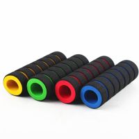 Mtb Cuffs Foam Silicone Sponge Bicycle Handlebar Gear Grip Mtb Bike Bmx High Density Ultralight Handle Bar Anti-skid Bike Parts Handlebars