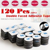 【YF】▩♨  120/60PCS Sided Foam Tape Mounting Rounds Adhesive Car   Use Adhesives