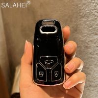 oyaweira Fashion TPU Car Key Case Cover Shell For Audi A6 A5 Q7 S4 S5 A4 B9 Q7 A4L 4m 8W Q5 TT TTS RS 8S Coupe 2016 2017 2018 Accessories