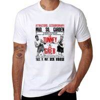 เสื้อยืดแขนสั้น Gene Tunney Vs Harry Greb