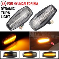 ไฟแสดงสถานะ Led แบบไดนามิกไฟแสดงสถานะด้านข้างตามลำดับสำหรับ Hyundai Elantra Getz Sonata Xg Terracan Tucson Kia Rio