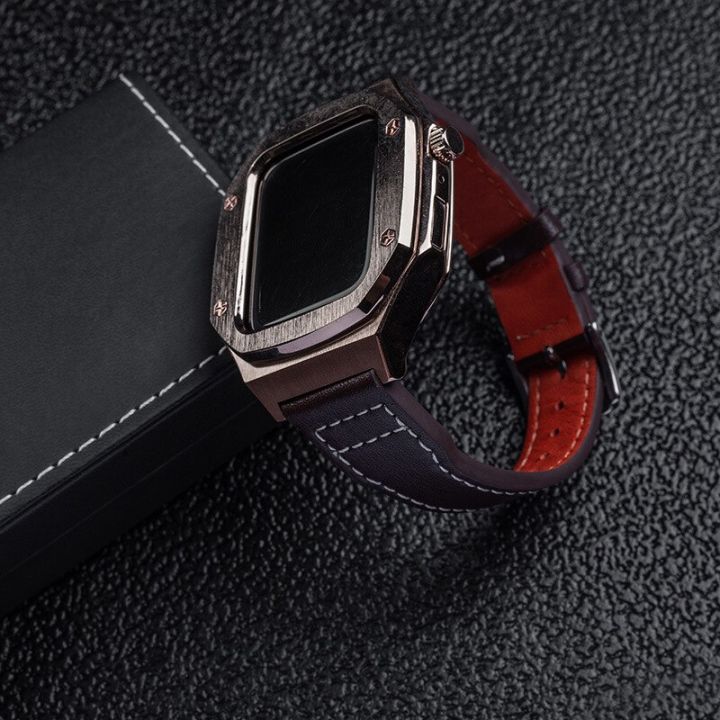 modification-kit-for-apple-watch-band-7-45mm-mod-metal-case-strap-for-iwatch-series-6-se-5-4-44mm-leather-strap-bracelet-diy-set-straps