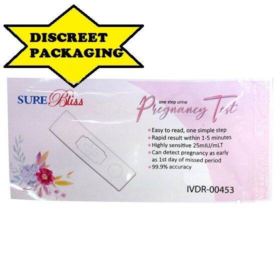 (DISCREET PACKAGING) BUY 1 TAKE 1 Sure bliss Pregnancy test kit Lazada PH
