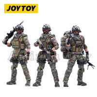 JOYTOY 1/18ตุ๊กตาขยับแขนขาได้ (3ชิ้น/เซ็ต) ฮาร์ดคอร์เรากองทัพเรือหน่วยซีล (อาวุธพิเศษฟรี) คอลเลกชันอนิเมะแบบทหาร Gratis Ongkir