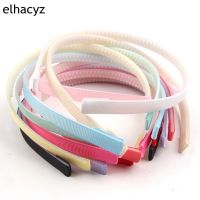 【CC】 30pcs/lot Hot-sale 1CM Width Covered Plastic Headband With Teeth Hoop Hairband Kids Hair Accessories