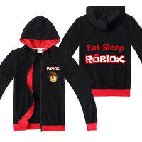 Robloxsเด็กซิปเสื้อแขนยาวHooded Coatเสื้อกันหนาว2020ใหม่พิมพ์รูปแบบการ์ตูนของเด็กเสื้อC1864เสื้อผ้าเด็กใส่ลำลองสำหรับฤดูใบไม้ร่วงฤดูหนาวหลวมเสื้อคาร์ดิแกนกีฬา