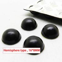 20pcs Hemisphere 3M Audio Speaker Amplifier Shock Absorber Feet Pad Vibration Absorption Rubber Anti-shock Self-adhesive 16x8mm