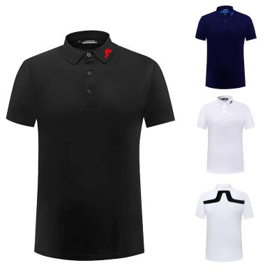 PEARLY GATES  ANEW Callaway1 PXG1 PING1 Odyssey Le Coq✲  New golf mens short-sleeved golf sports ball jacket T-shirt lapel all-match comfortable and breathable clothing
