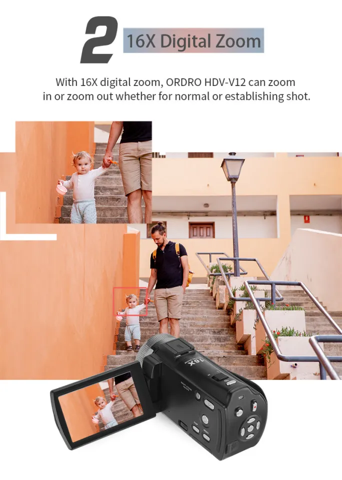 ordro hdv v12 camcorder