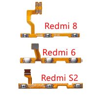 สําหรับ XiaoMi Redmi 6 8 S2 ปุ่มเปิดปิดสวิตช์ระดับเสียงการควบคุมกุญแจ Flex Cable Ribbon