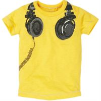 Short Sleeve T Shirt for Boys and Kids Clothes Summer Earphone Childrens T-shirt Baby Boy Girl Cartoon T-shirt 2-7 Ages