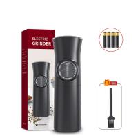 Electric Salt and Pepper Grinder LED Light Adjustable Coarseness Gravity Automatic Spice Mill Pepper Grinder Food Crusher