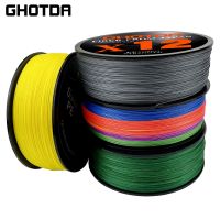 [HOT LIAXLLWISAAZH 534] GHOTDA 300M 500M 100M 12X Pe Multifilament ถักสายตกปลาตกปลาคุณภาพสูง25LB30LB39LB50LB65LB77LB92LB