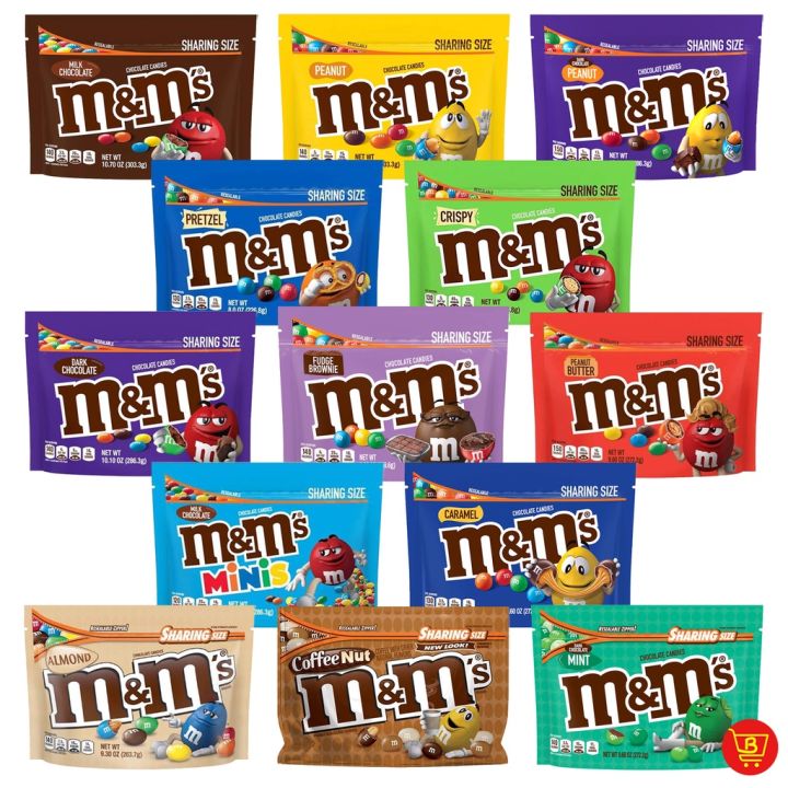 MM's Chocolate Candy, Sharing Size (Different Flavors) | Lazada PH