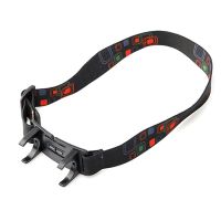 Flashlight Clip Buckle Headband Adjustable Head Belt Head Strap Mount Holder Stand for 24mm LED Flashlight Torch Headlamp Light