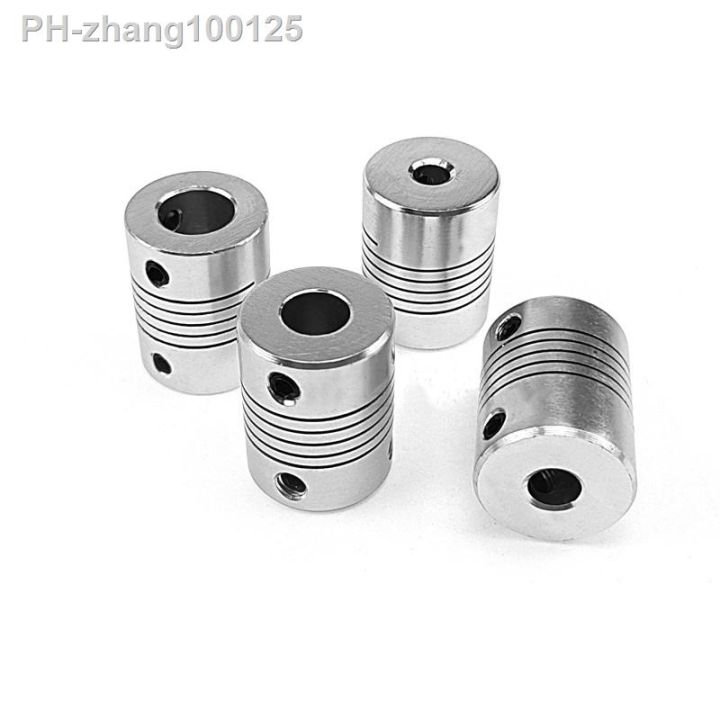 cnc-motor-jaw-shaft-coupler-d18l25-aluminum-alloy-flexible-printer-winding-coupling-encoder-coupling-hole-3-4-5-6-7-8-10mm