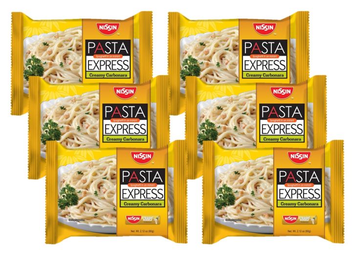 Pasta Express Creamy Carbonara 60g Pack of 6 Lazada PH