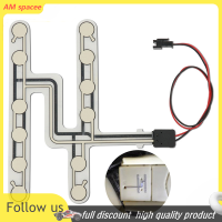 ? AM 1 pcs Universal Car Seat ความดันเซ็นเซอร์ความปลอดภัยเข็มขัดเตือน Pad