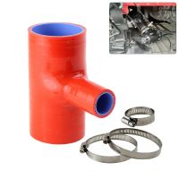 2.36 to 2.36 T Piece Silicone Hose 60mm T Shape Tube for 25mm ID BOV Clamps Black/Blue/Red