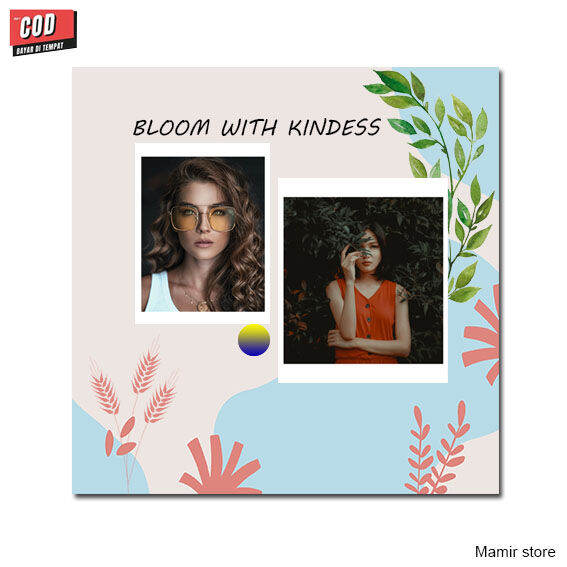 CETAK FOTO KOLASE PLUS BINGKAI /POSTER FOTO SENDIRI KOLASE / WALLDEKOR